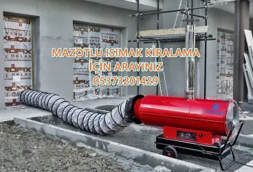 Ardahan - Bartın - Sivas MAZOTLU ISITICI KİRALAMA