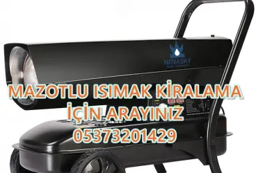 Kırşehir ve Serdivan ve Tokat Isımak Isıtıcı Kurutma Cihazı Kiralama Firması